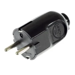 Creative Cables Stekker rond randaarde zwart Online