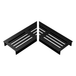 Stonewish Ultra Drain L-rooster zwart recht patroon New