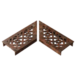 Stonewish Ultra Drain L-rooster corten disegno patroon Best