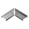 Stonewish Ultra Drain L-rooster zilver recht patroon Online