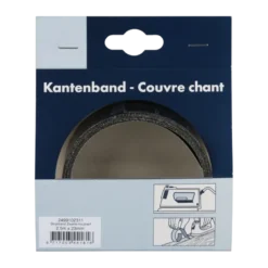 Geen Strijkband zwart eiken 23 mm 2,5 m