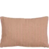 Stripes kussen l.roze - l55xb35xh10cm
