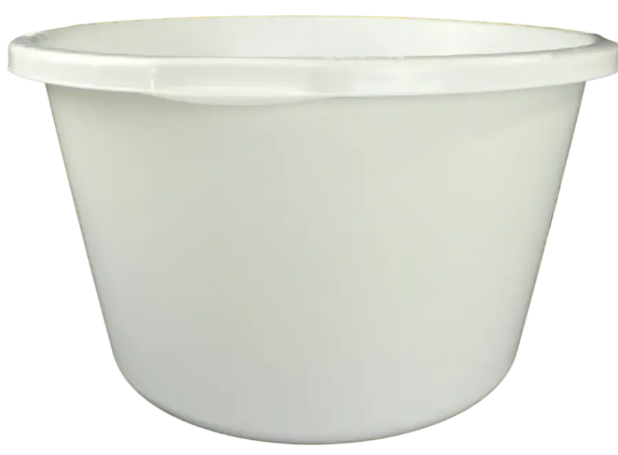 Gripline Stuckuip rond 40 liter wit Hot