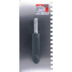 Suki plakspaan rvs hout handv tand 8mm