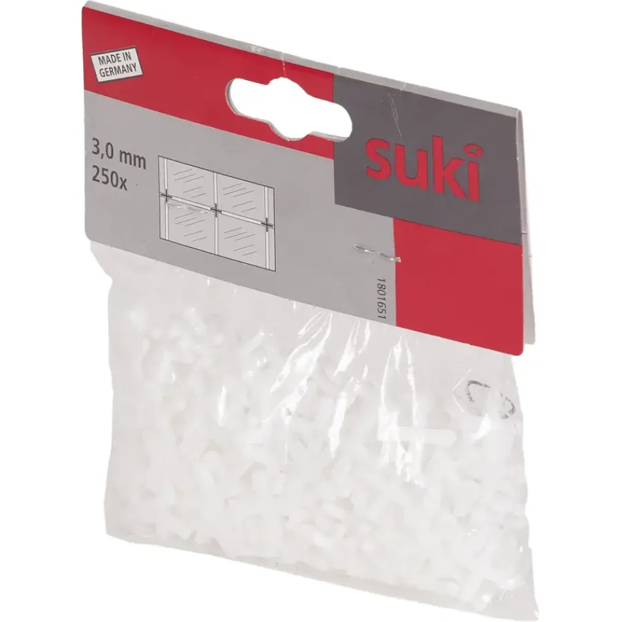Suki tegelkruis 3 mm 250 stuks Clearance