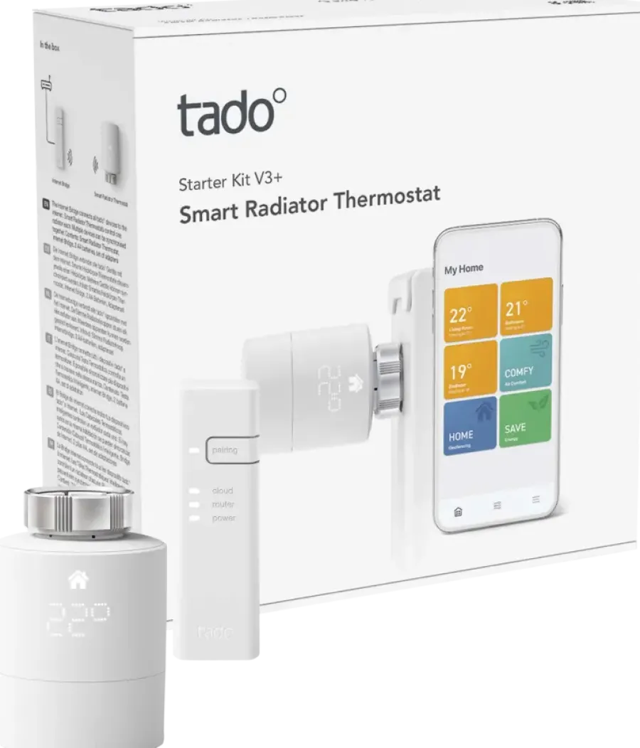 Tado Slimme Radiatorknop Starterkit V3+ Online
