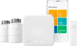 Tado Starters Kit Thermostaat V3+ Bedraad Inclusief 2 Slimme Radiatorknoppen New