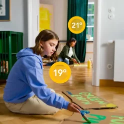 Tado Starters Kit Thermostaat V3+ Bedraad Inclusief 2 Slimme Radiatorknoppen New
