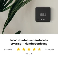 Tado Starters Kit Thermostaat V3+ Bedraad Zwart Online