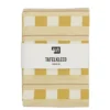 Tafelkleed block oker - l250xb140cm