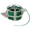 Talen tools bindband groen geplastificeerd metalen kern 50 m