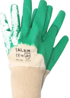 Talen Tools werkhandschoenen snijprotectie XL groen Hot