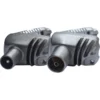 Technetix coax connector haaks male/female Best