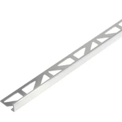 Tegelprofiel haaks aluminium zilver 12,5 mm 300 cm