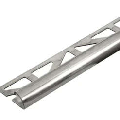 Tegelprofiel kwartrond RVS 10 mm 300 cm