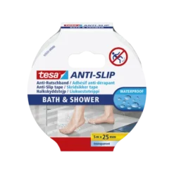 Tesa anti-slip tape douche transparant 25 mm x 5 m Discount