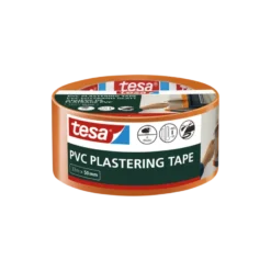 Tesa bepleisteringstape PVC oranje 50 mm x 33 m Outlet