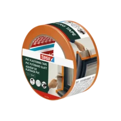 Tesa bepleisteringstape PVC oranje 50 mm x 33 m Outlet