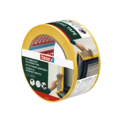 Tesa bepleisteringstape PVC geel reliëf 50 mm x 33 m Discount