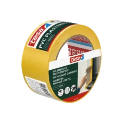 Tesa bepleisteringstape PVC geel reliëf 50 mm x 33 m Discount