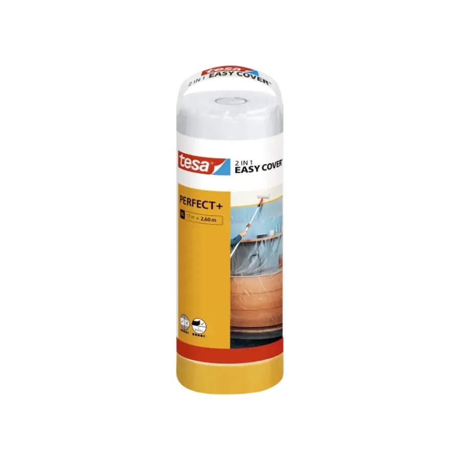 Tesa Easy Cover Perfect+ afdekfolie 17mx2,6m Discount