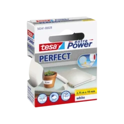 Tesa Extra Power Perfect ducttape wit 19 mm x 2,75 m Clearance
