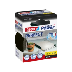 Tesa Extra Power Perfect ducttape zwart 38 mm x 2,75 m Hot