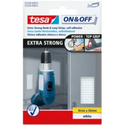 Tesa klittenband wit 50 mm 100 mm Discount
