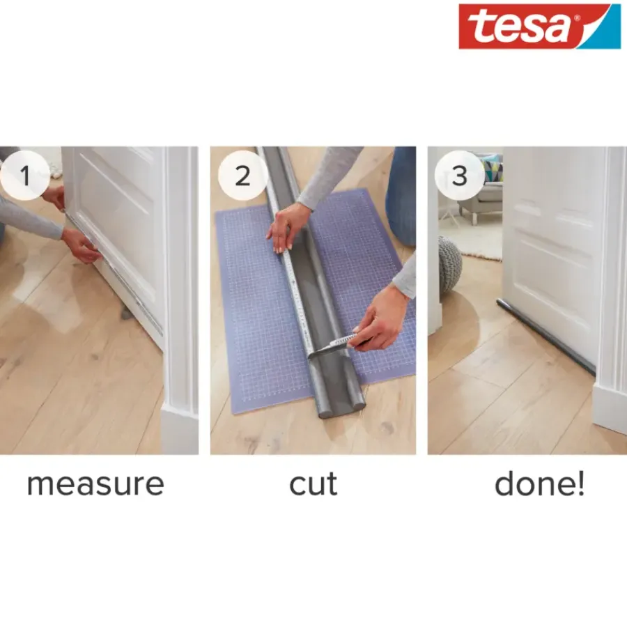 Tesa Moll dorpelrol 25x950 mm dubbel wit Hot