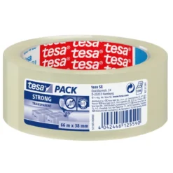 Tesa Pack Strong verpakkingstape transparant 38 mm x 66 m Hot