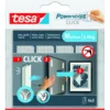 tesa Powerstrips zelfklevende strip Click 4x2 stuks Medium draagkracht 5.4KG