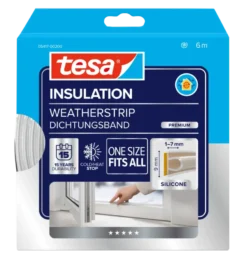 Tesa Premium Tochtband O-profiel zelfklevend transparant 6m Hot