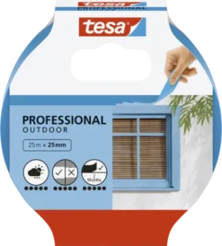 Tesa Professional Outdoor schilderstape blauw 25 mm x 25 m