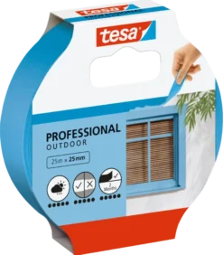 Tesa Professional Outdoor schilderstape blauw 25 mm x 25 m