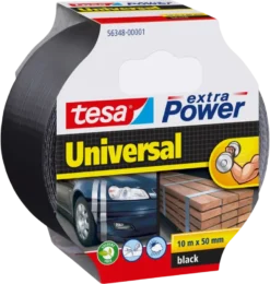 Tesa Universal Extra Power reparatietape zwart 50 mm x 10 m Online