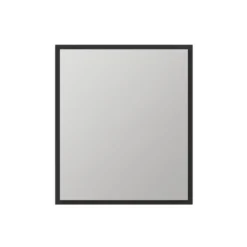 Tiger badkamerspiegel S-line rechthoek 60 x 70 cm met lijst mat zwart