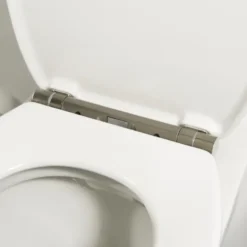 Tiger Boston wc bril wit/RVS met softclose en quick release