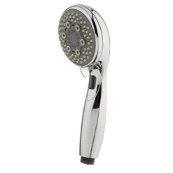 Tiger douchekop Splash Eco Malaga handdouche waterbesparend 5 standen ø 8 cm chroom