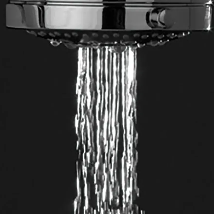 Tiger douchekop Termini handdouche 6 standen ø 15 cm chroom