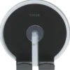 Tiger dubbele zuignap-haak Twin transparant/zwart