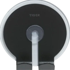 Tiger dubbele zuignap-haak Twin transparant/zwart