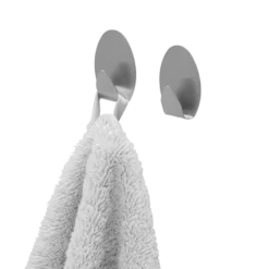 Tiger ophang haak Baseline Oval medium geborsteld RVS set van 2