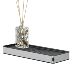 Tiger planchet Cooper 28 cm Zwart / RVS geborsteld