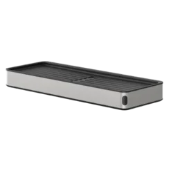 Tiger planchet Cooper 28 cm Zwart / RVS geborsteld