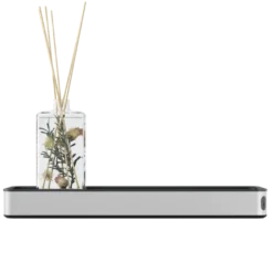 Tiger planchet Cooper 28 cm Zwart / RVS geborsteld