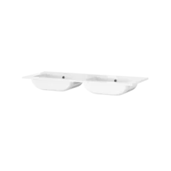 Tiger T-Line Quadro inbouwwastafel 121 cm meubel wit