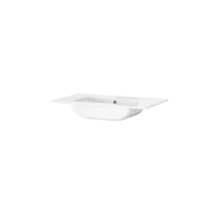 Tiger T-Line Quadro inbouwwastafel 81 cm meubel wit