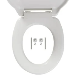 Tiger Toiletbril comfort care wit met deksel verhoogd