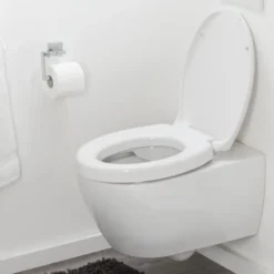Tiger Toiletbril comfort care wit met deksel verhoogd