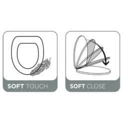 Tiger Toiletbril Hetta MDF Bruin met Softclose